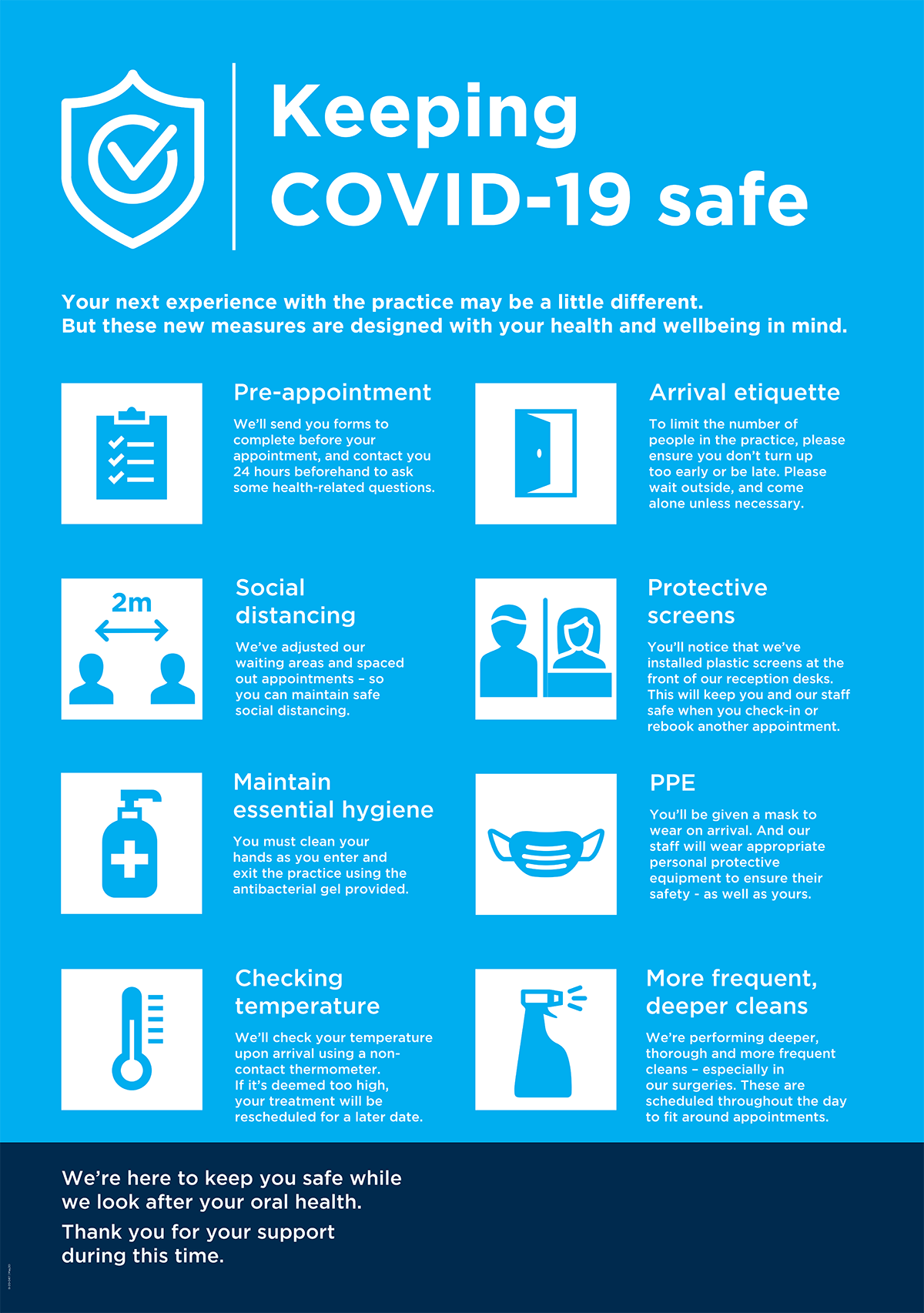 Keeping COVID-19 safe